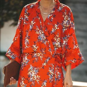 Vici kimono wrap dress